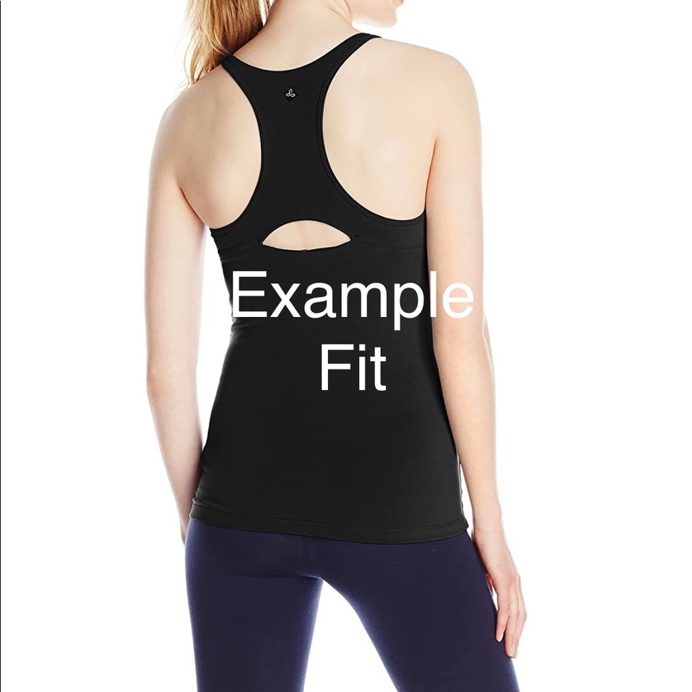 PrAna Women’s Sabin‎ T-Back Top White - Picture 12 of 12